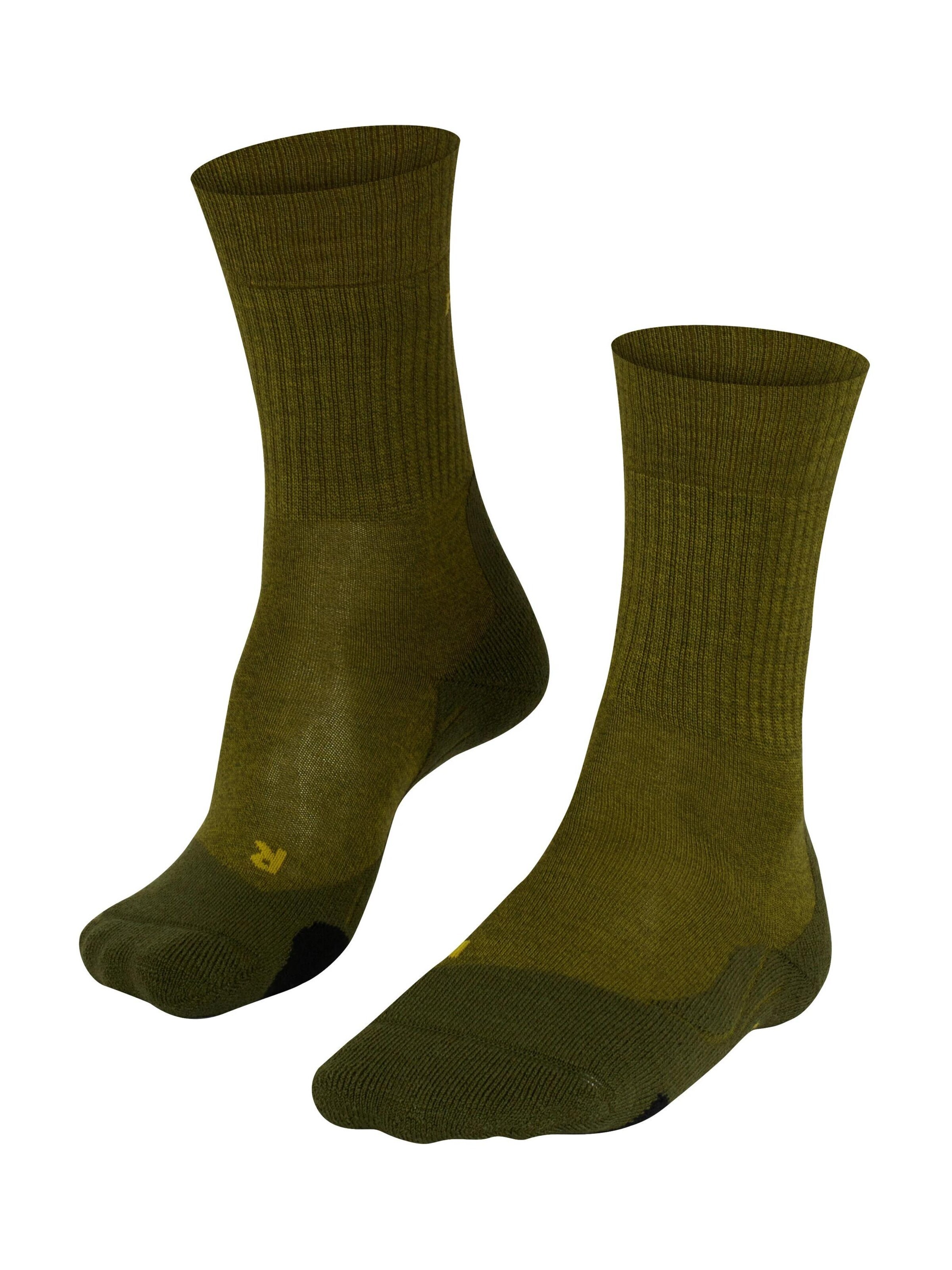FALKE Sportsocken 'TK2 Explore Wool'‌‌‌‌‌‌‌ in Grün: Vorderseite