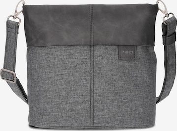Sac à bandoulière 'Olli' ZWEI en gris : devant