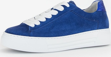 GABOR Sneakers laag in Blauw: voorkant