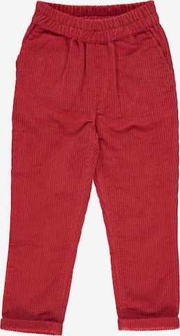 Regular Pantalon Fred's World by GREEN COTTON en rouge : devant