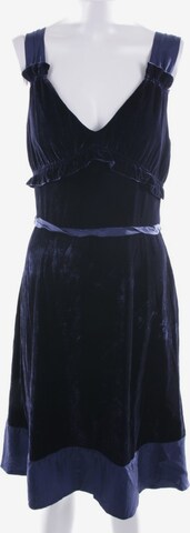 Marc Jacobs Samtkleid XS in Blau: predná strana