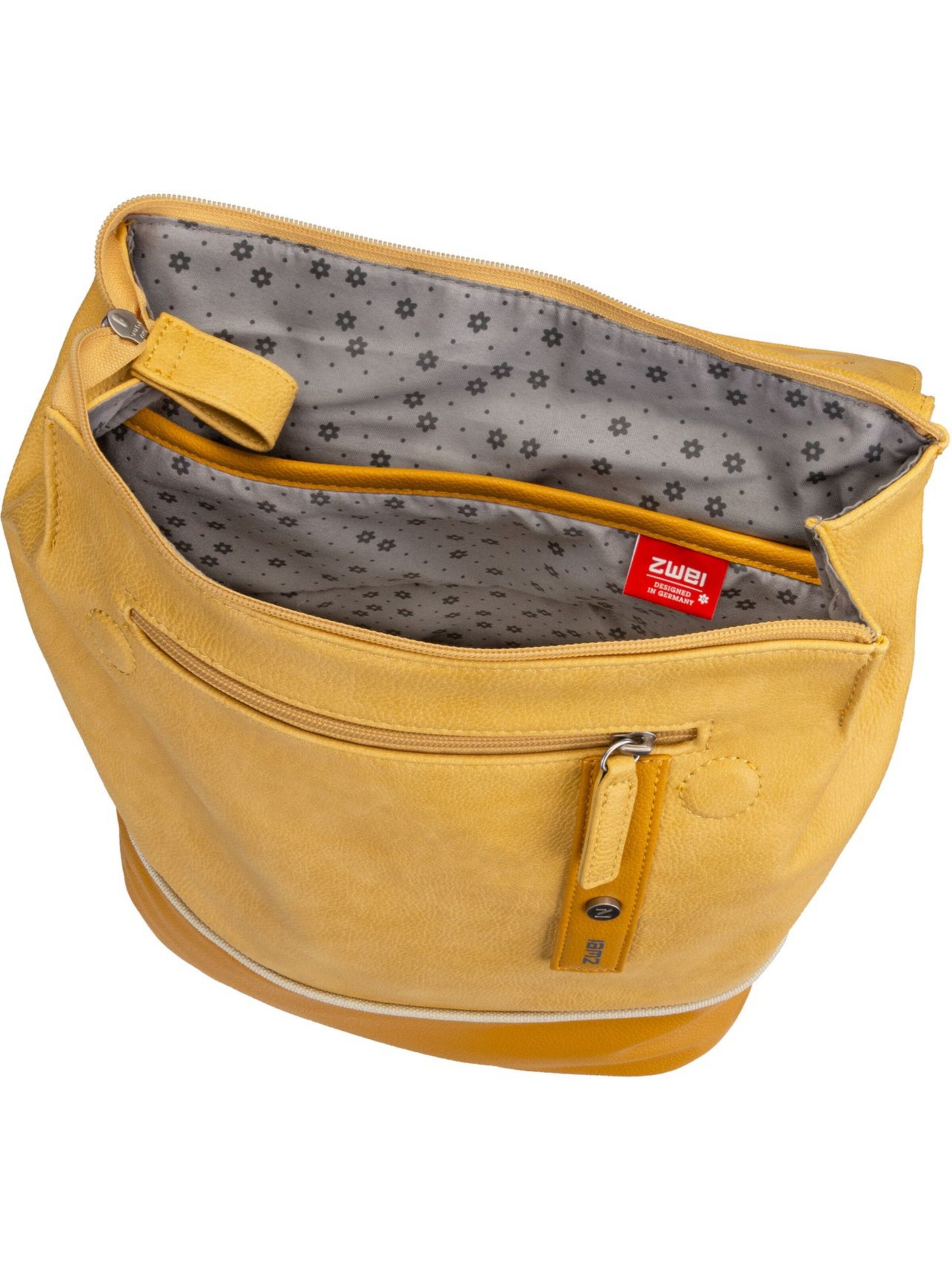 ZWEI Backpack ' Jana JR13 ' in Yellow