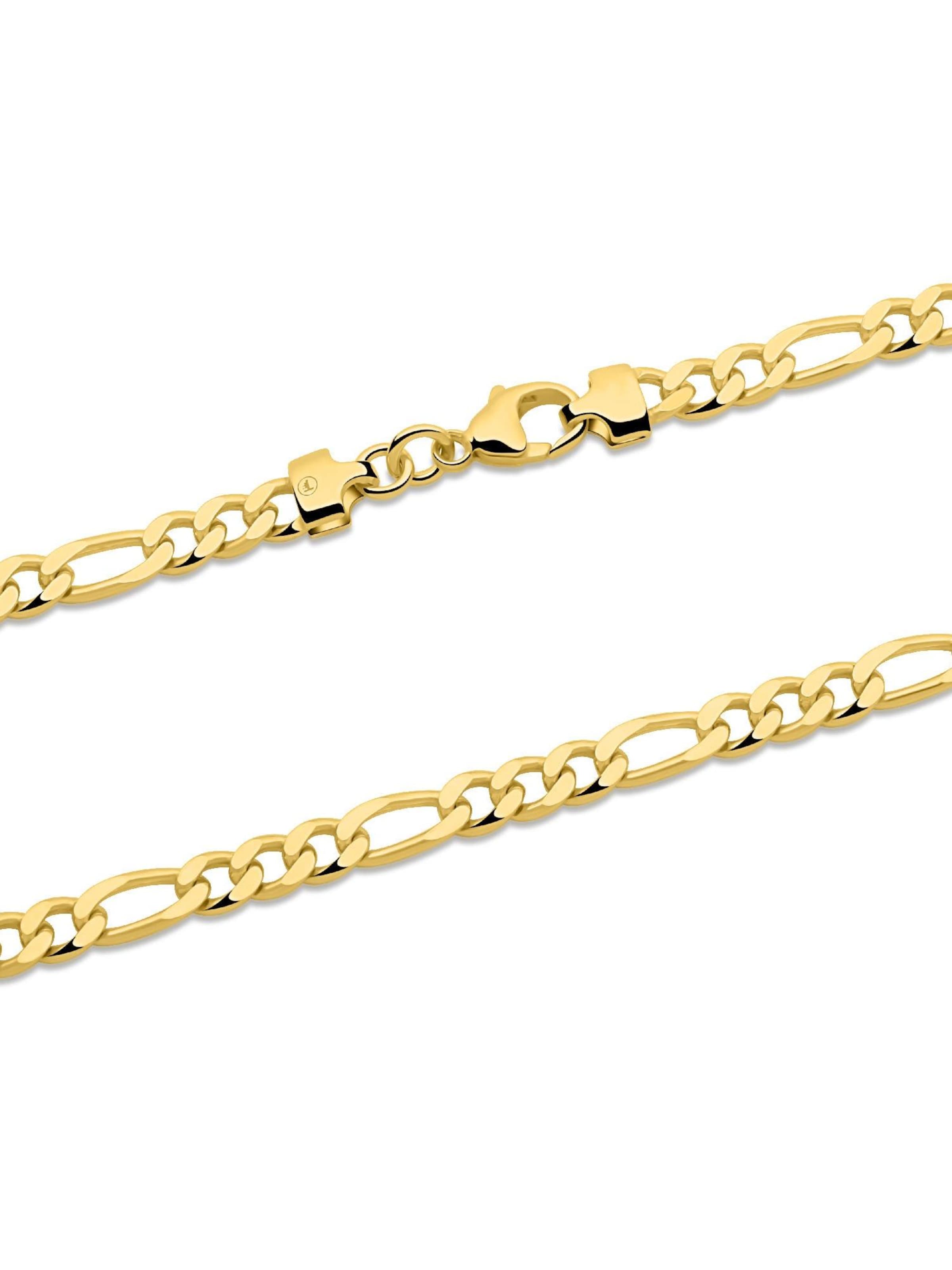 Tony Fein Kette 'Figaro'‌‌‌‌‌ in Gold