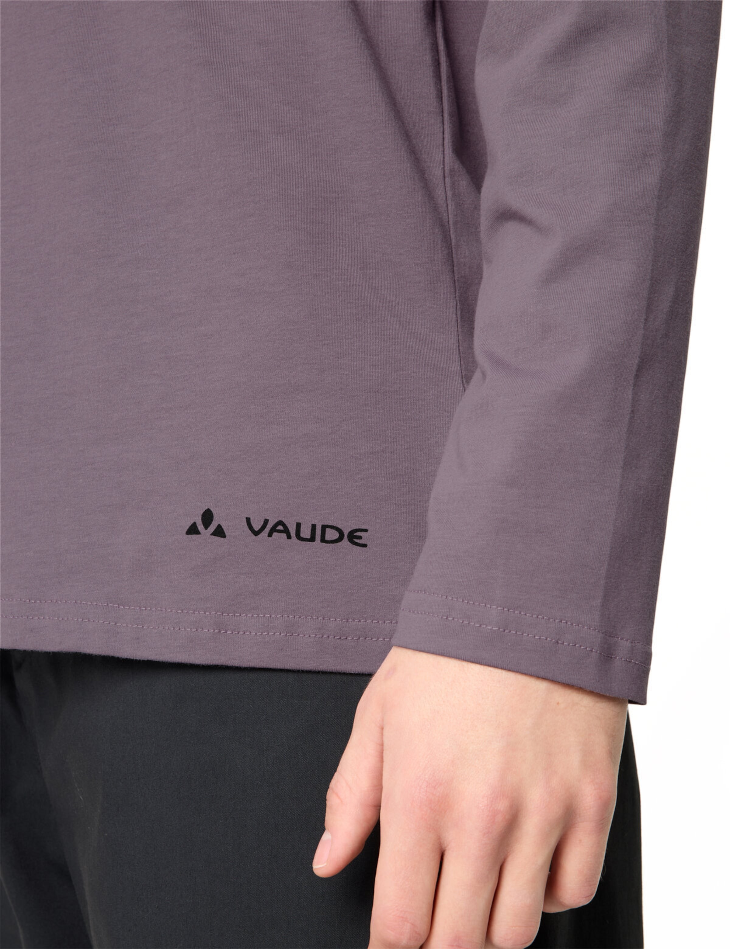 VAUDE Functioneel shirt 'Cyclist' in Lila
