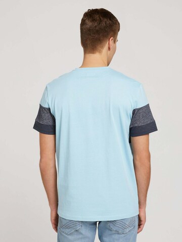 TOM TAILOR T-Shirt in Blau