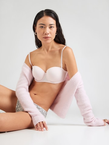 Balconnet Soutien-gorge Dorina en rose : devant