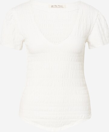 Free People T-shirt 'SUGAR' i vit: framsida