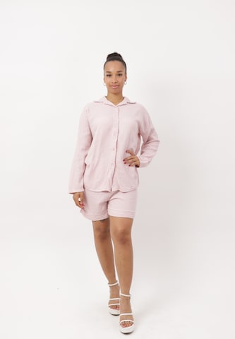 Completo pantalone di Elara in rosa