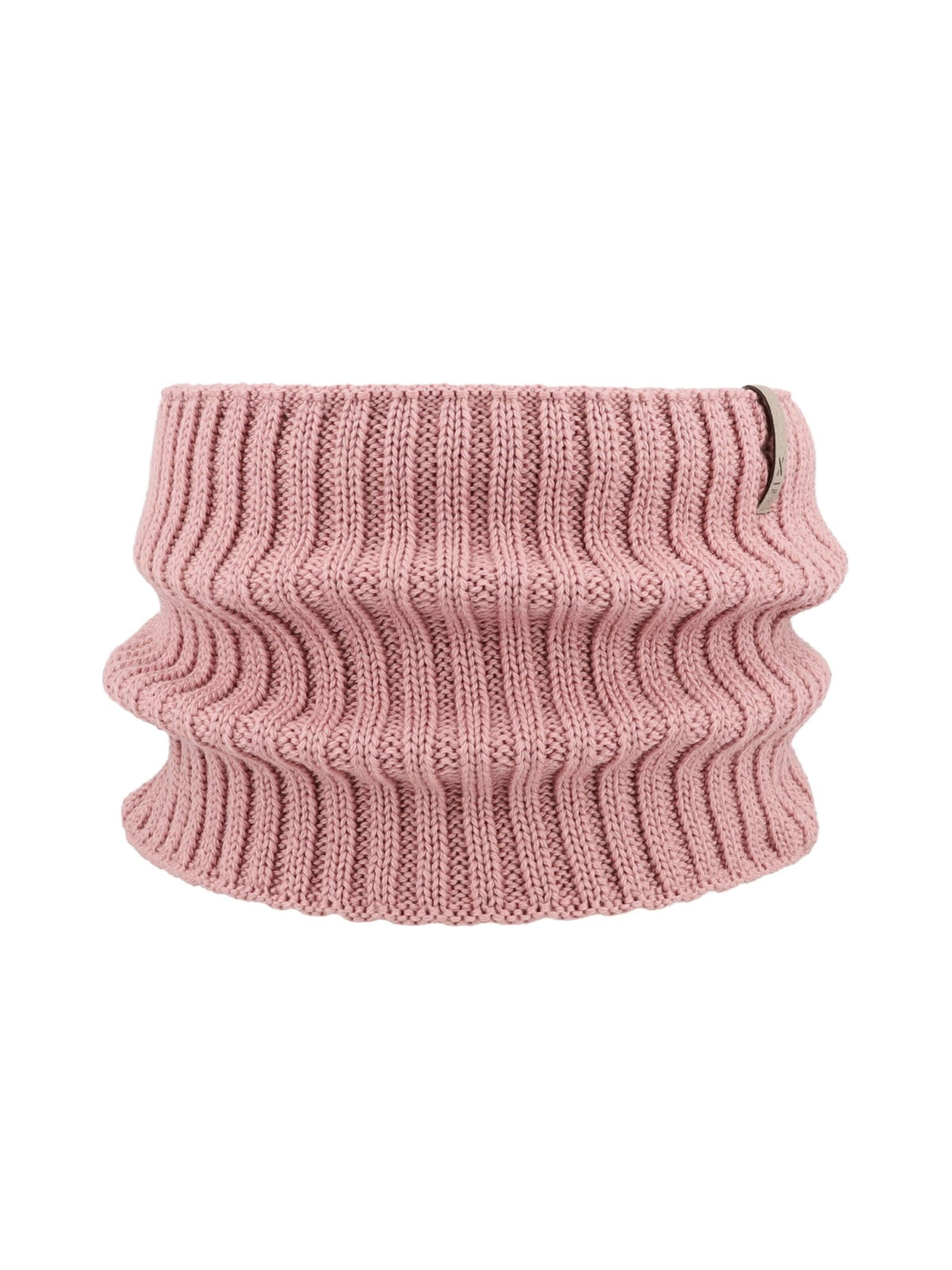 MAXIMO Schal 'KIDS-Tube, gerippt, Futter'‌ in Pink: Vorderseite