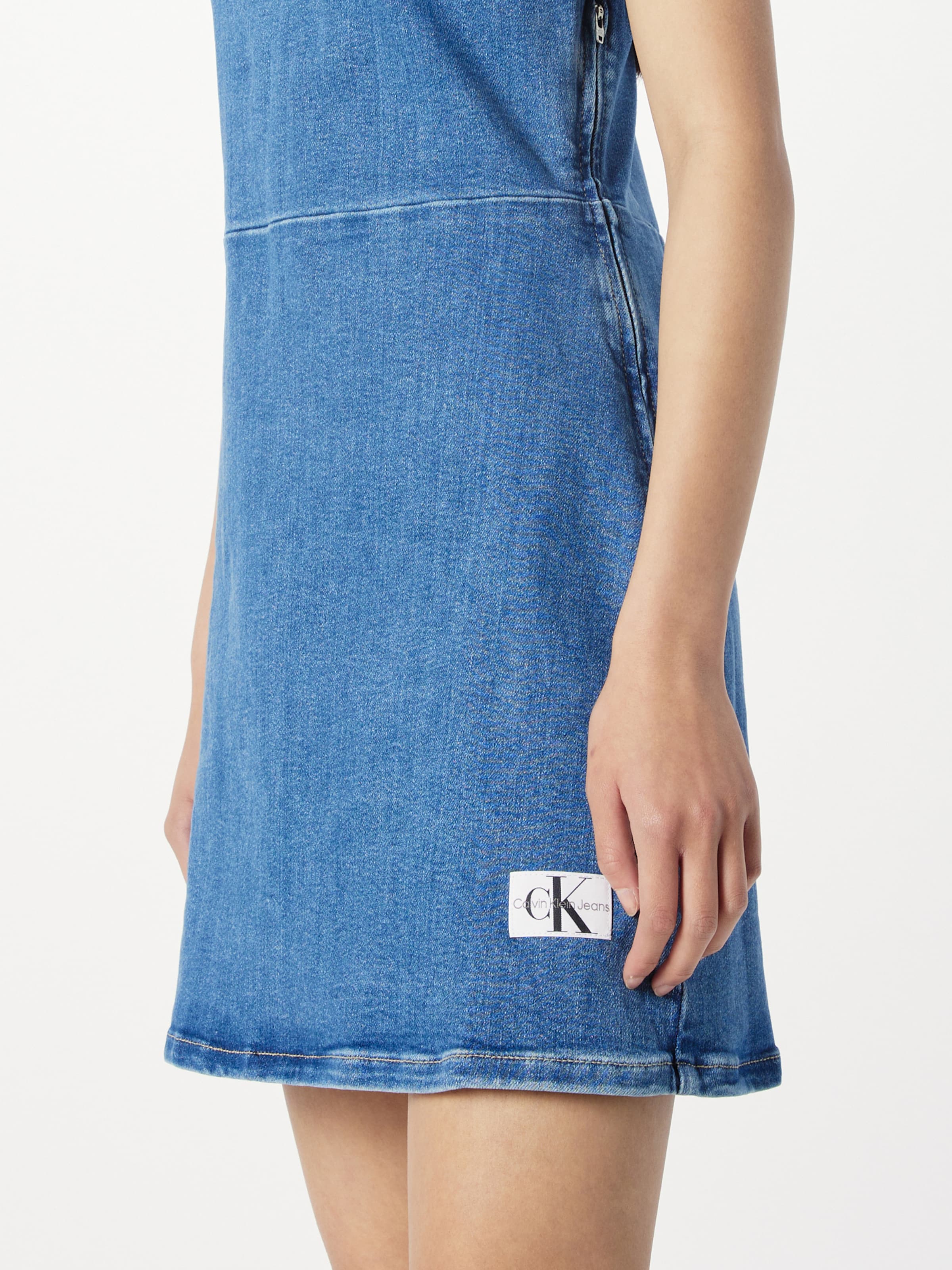 Calvin klein denim online jurk