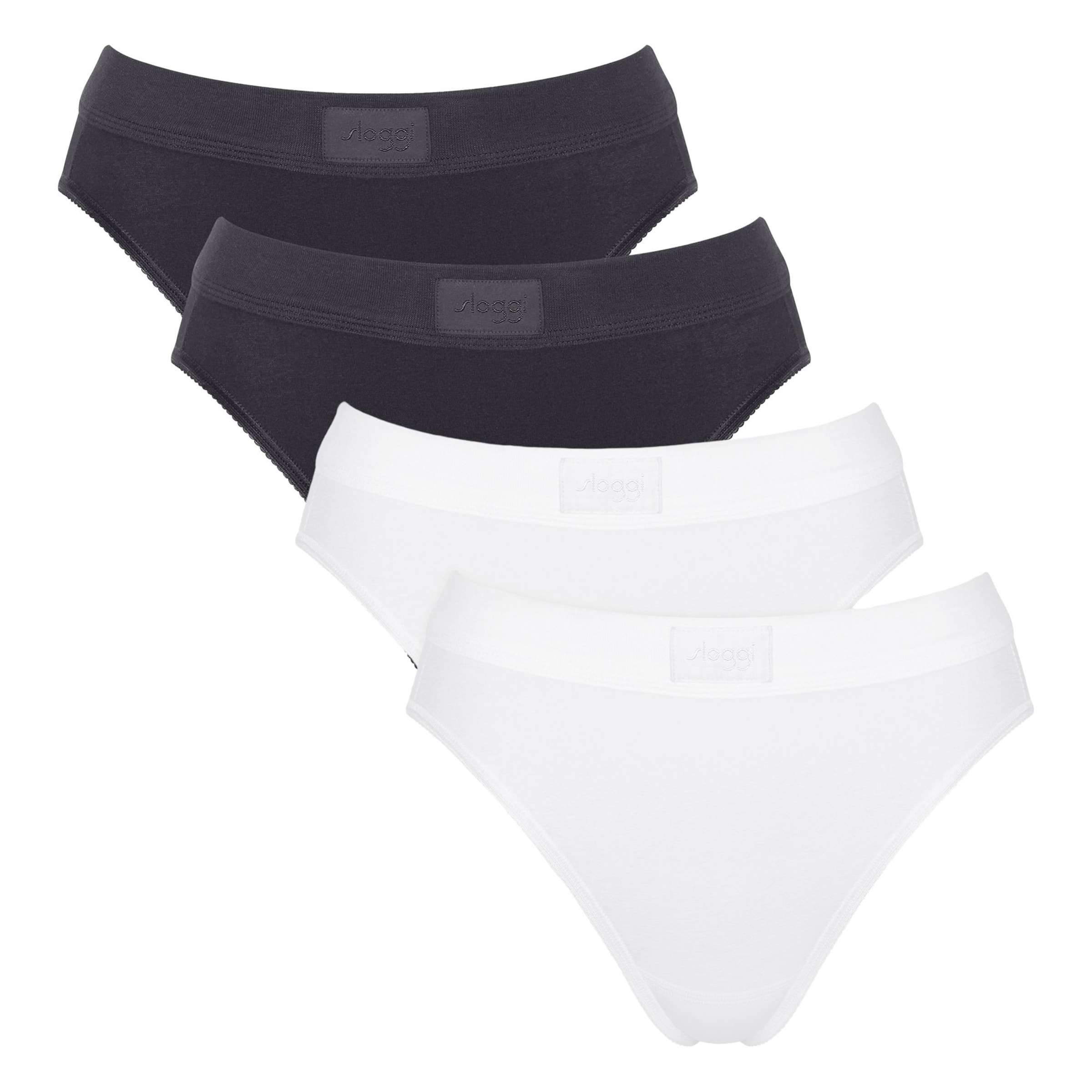 SLOGGI Slip - fekete: elől