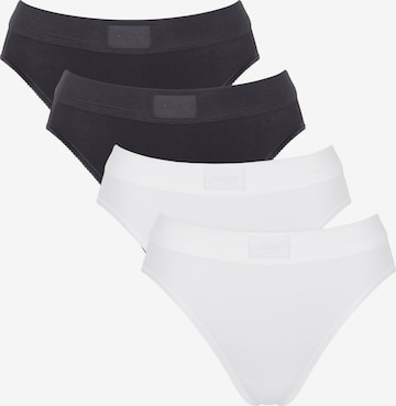 SLOGGI Kalhotky – černá: přední strana