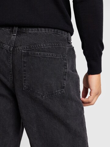 TOPMAN Loosefit Jeans in Zwart