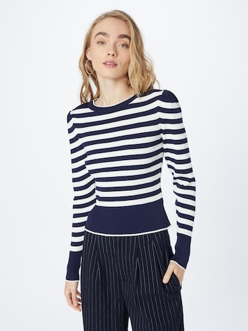 Pull-over ONLY en bleu : devant