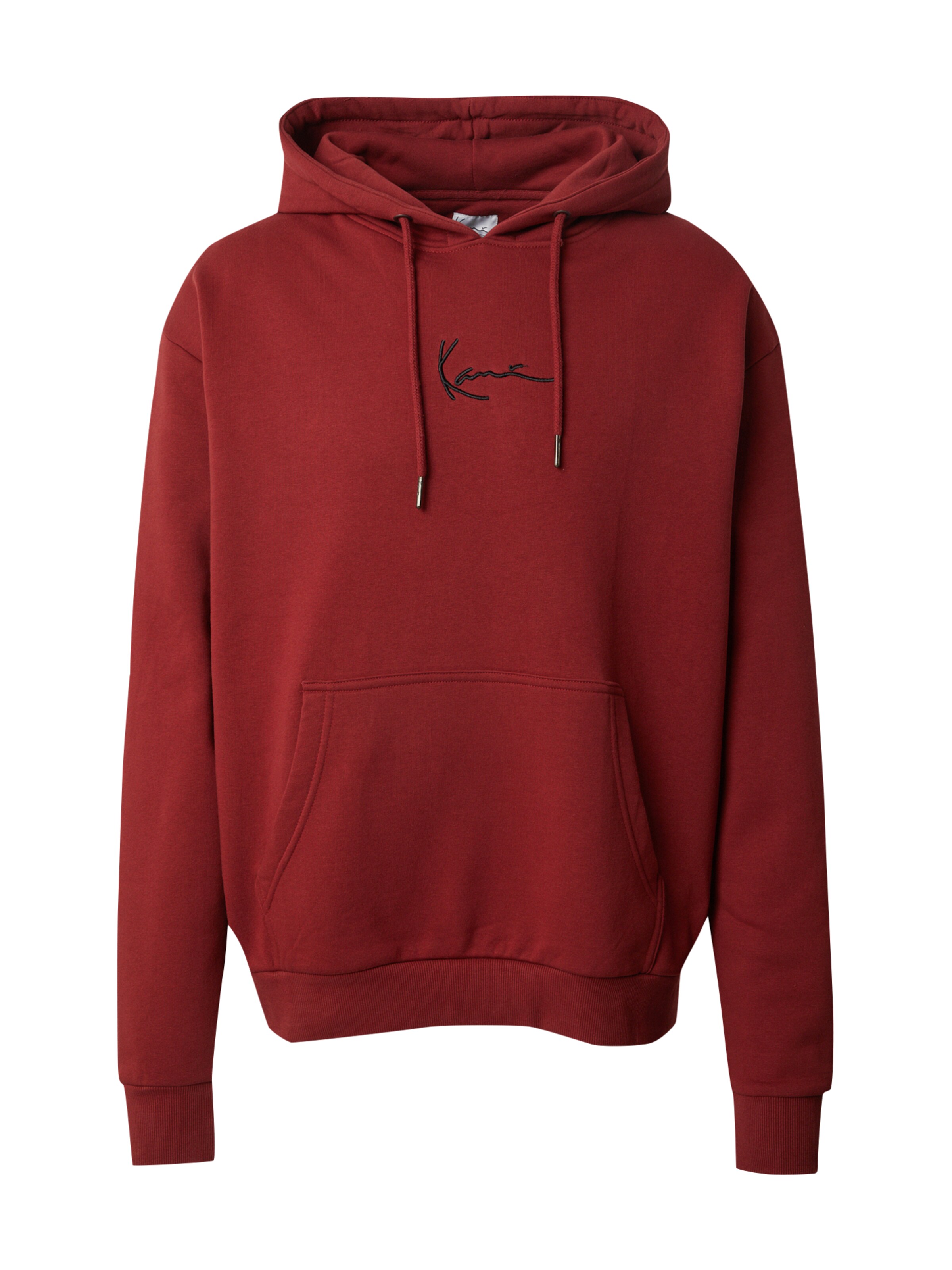 Felpa 'Essential' di Karl Kani in rosso: frontale