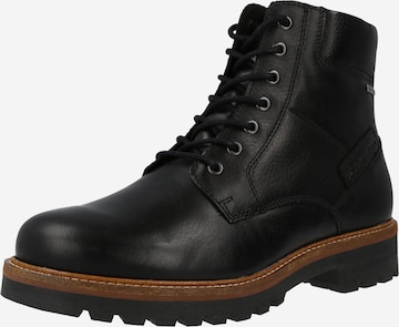 Pius Gabor Lace-Up Boots in Black: front