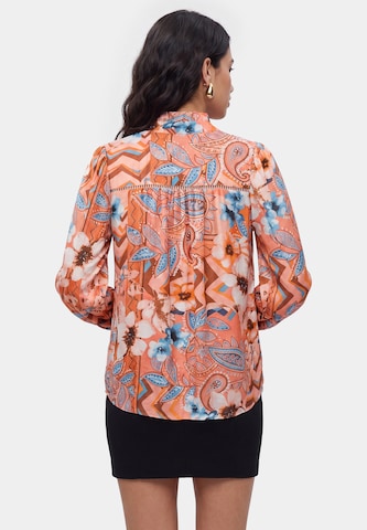 faina - Blusa 'Boho' en naranja