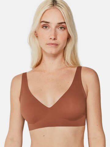 Push-up Reggiseno di Gisela in marrone: frontale