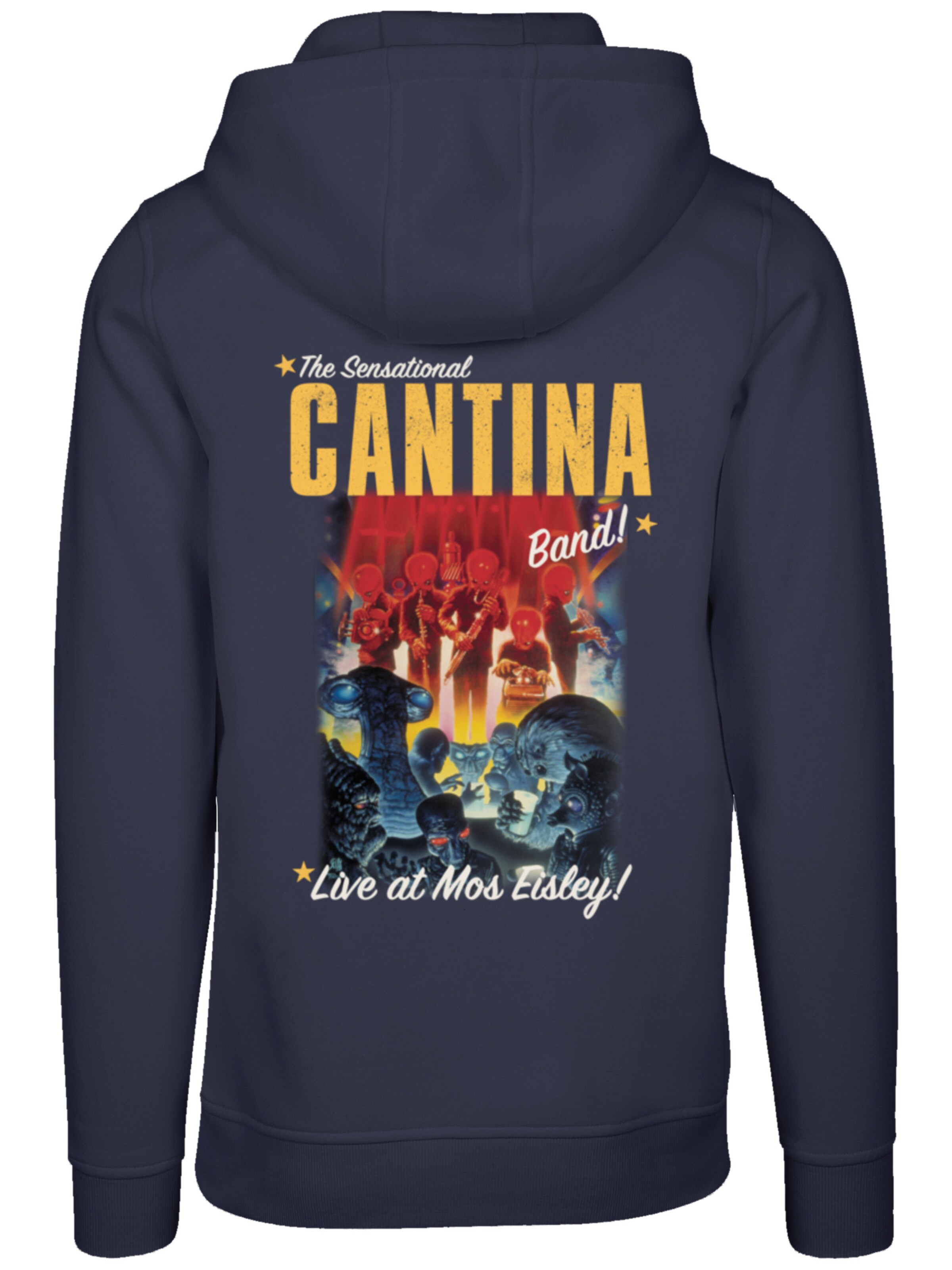 Sweat-shirt 'Cantina Band' F4NT4STIC en bleu