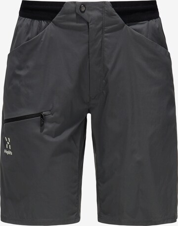 Haglöfs Regular Outdoor Pants 'L.I.M Fuse' in Grey: front