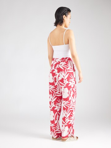 JDY Wide leg Pants 'JDYSTAR SEZEN' in Red
