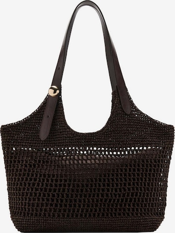 MANGO Shopper 'Croacia' in Braun: Vorderseite