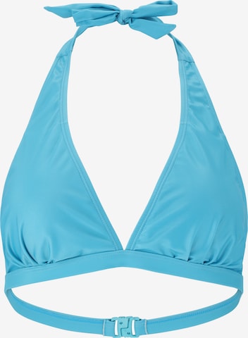 Cruz Triangle Bikini Top 'Pozzuoli' in Blue: front