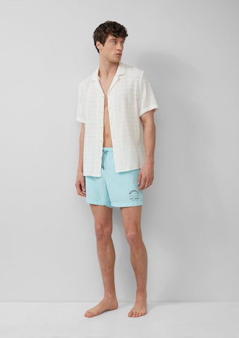 s.Oliver Badeshorts in Blau