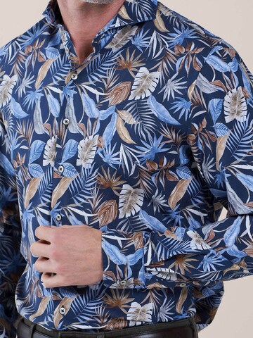 R2 Amsterdam Regular fit Button Up Shirt in Blue