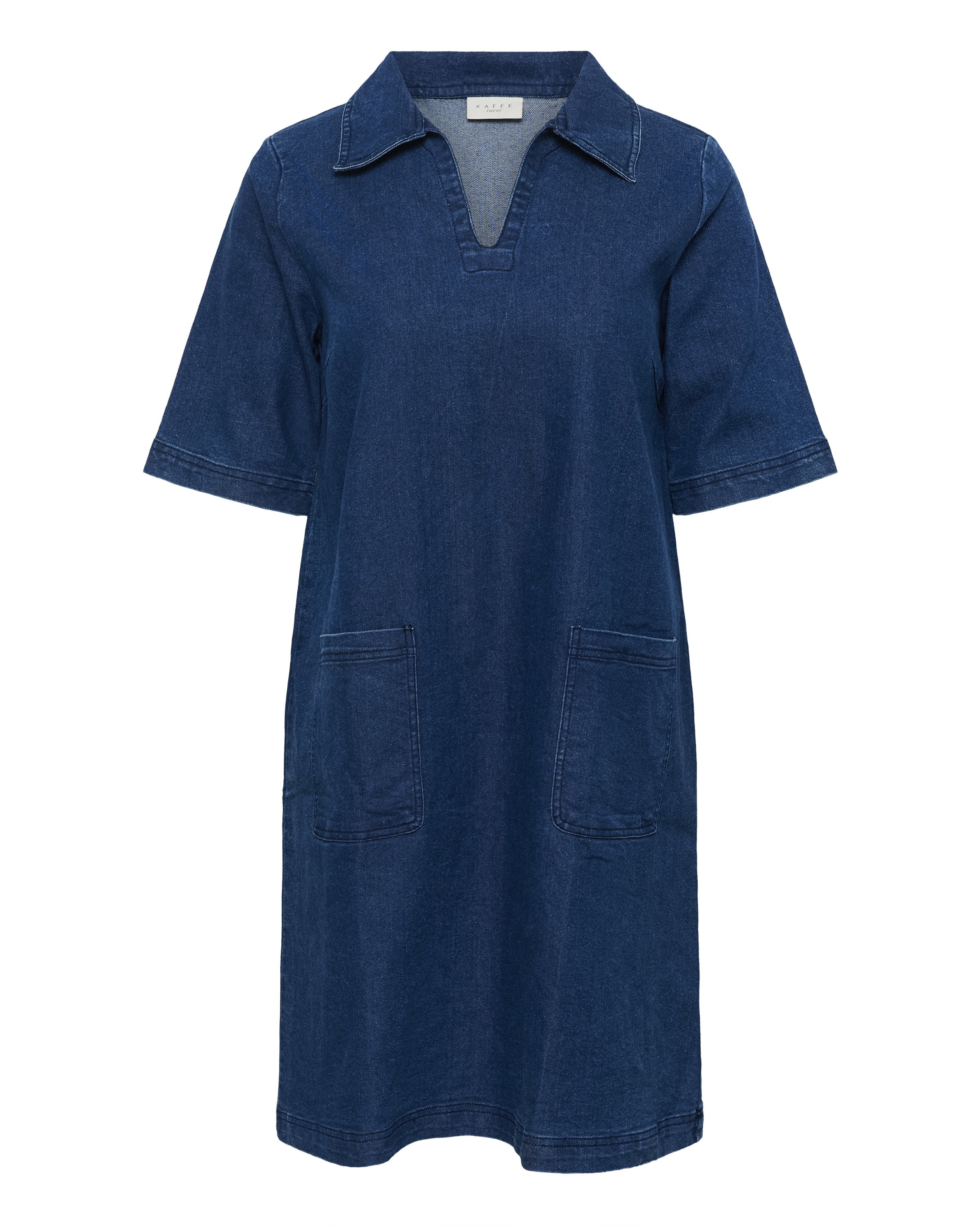 Robe 'KCLaurie' KAFFE CURVE en bleu : devant