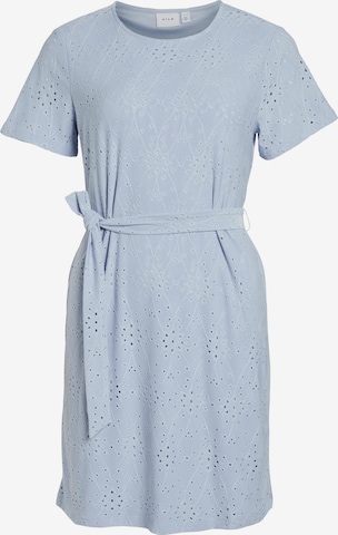VILA Letní šaty 'KAWA' – modrá: přední strana