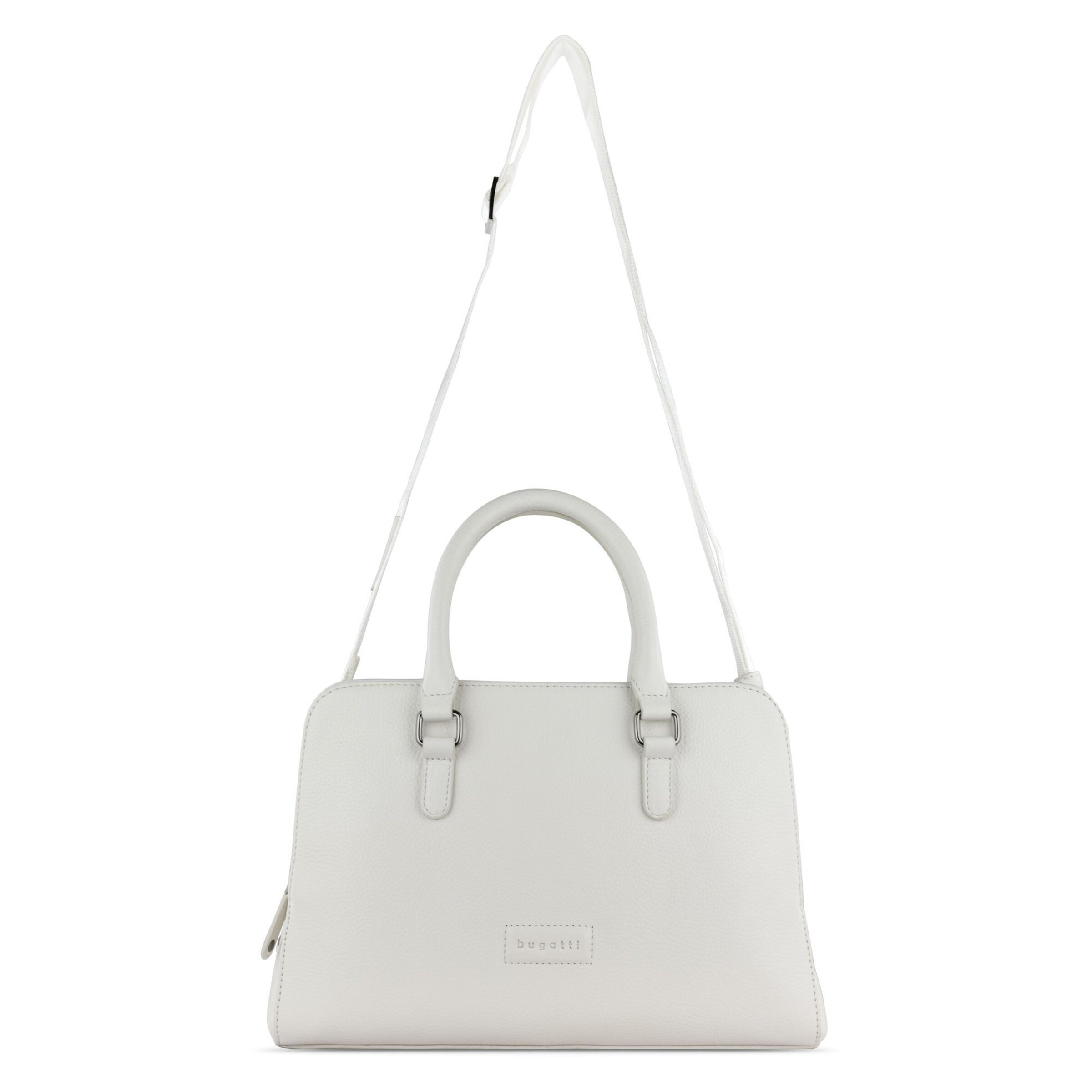Borsa a mano 'Elsa' di bugatti in bianco