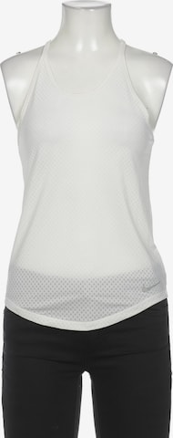 NIKE Top & Shirt in XS in White: front