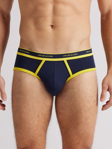 IUMAN Intimissimi Uomo Slip in Blau: Vorderseite