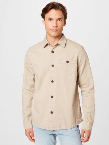 !Solid Overgangsjakke 'Brenton' i beige: forside