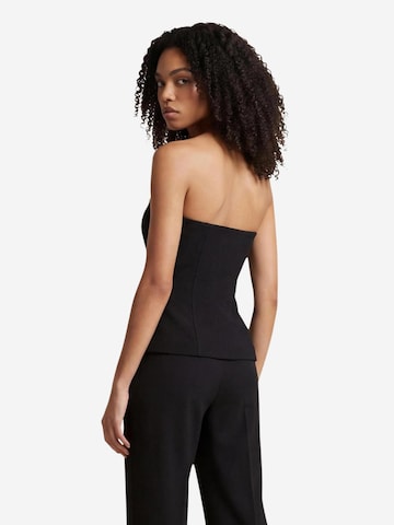 Top 'BUSTIER 251-CLODI.F' di Morgan De Toi in nero