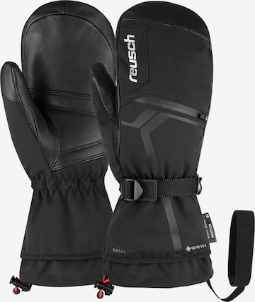 REUSCH Athletic Gloves 'Spirit' in Black: front
