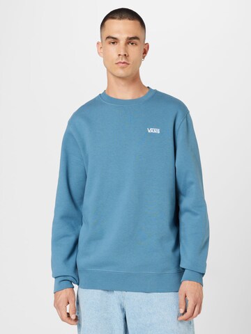 VANS Sweatshirt in Blue: front