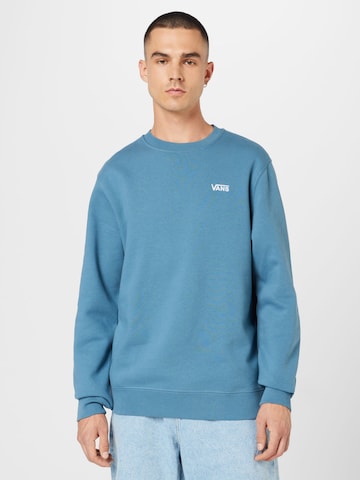 VANSSweater majica - plava boja: prednji dio