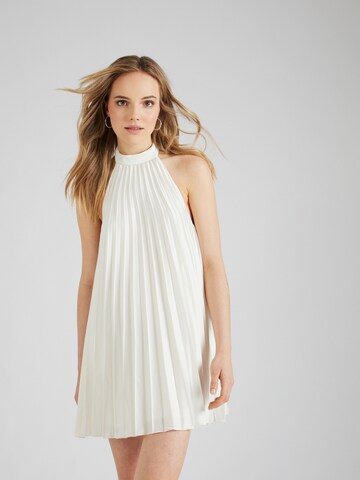 Abercrombie & Fitch - Vestido en blanco: frente