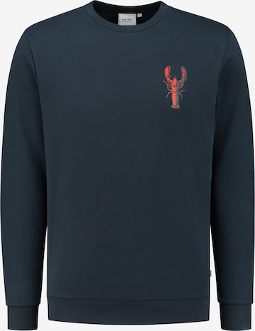 Shiwi Sweatshirt 'Lobster' in Blue: front