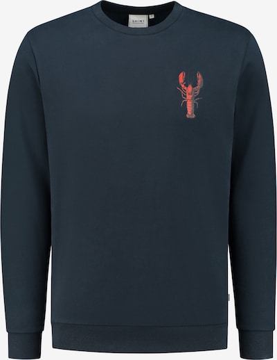 Shiwi Sweatshirt 'Lobster' in de kleur Navy / Rood, Productweergave
