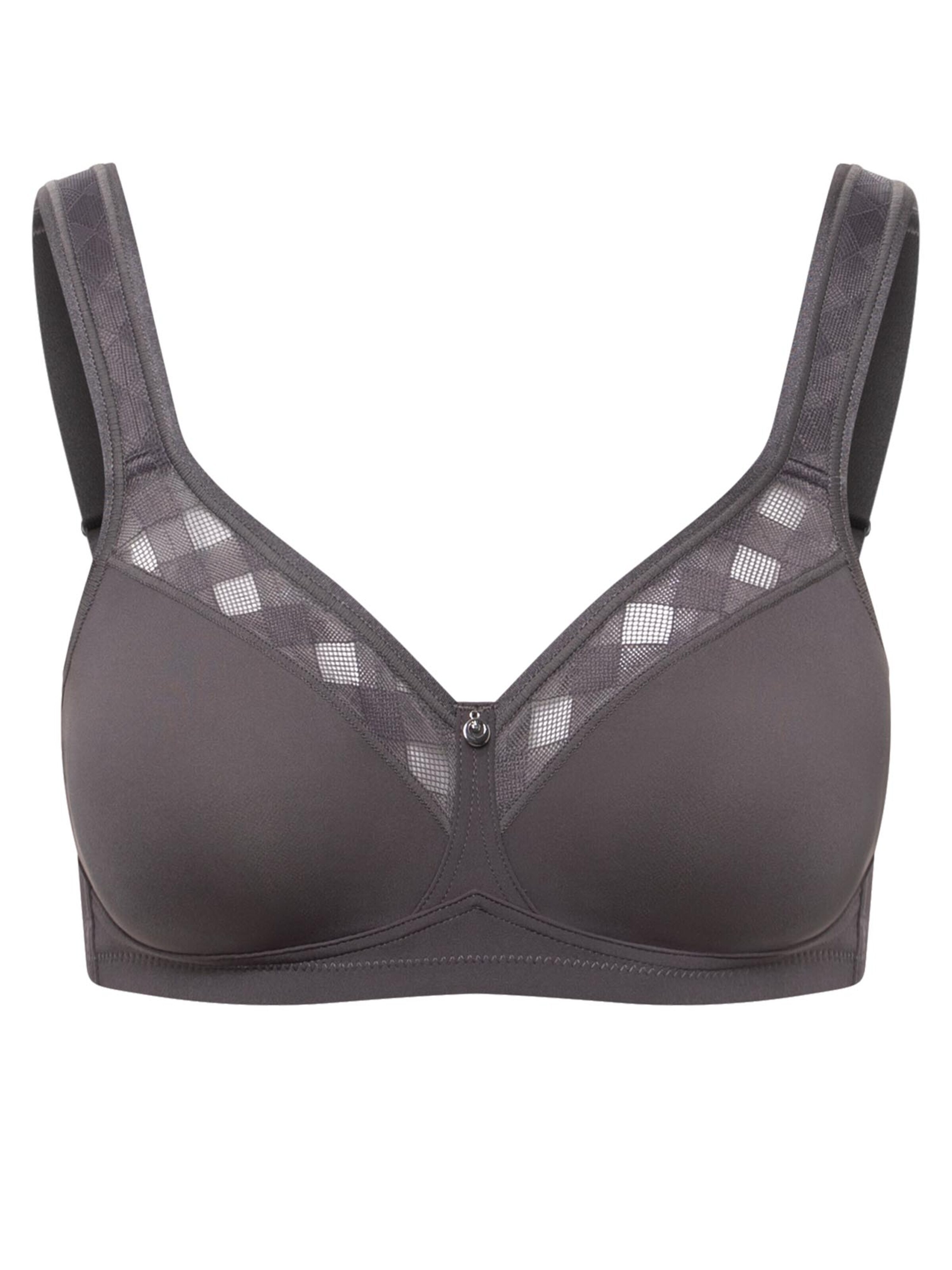 SUSA Bra 'Aruba' in Grey: front