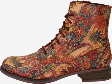 JOSEF SEIBEL Lace-Up Ankle Boots 'Sanja' in Mixed colors