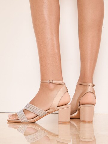 Sandales Lipsy en beige