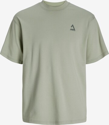 T-Shirt 'Triangle Summer' JACK & JONES en vert : devant