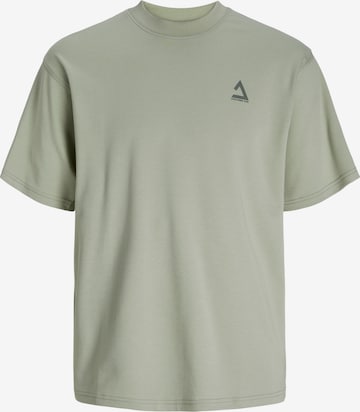 JACK & JONES Shirt 'Triangle Summer' in Groen: voorkant