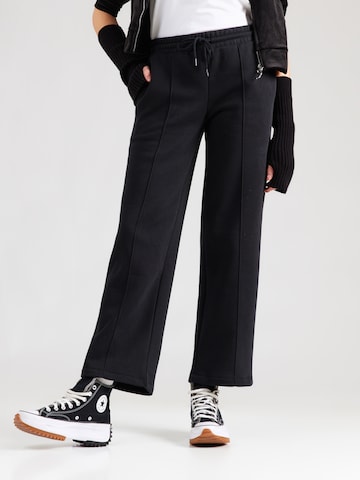 CONVERSE Wide Leg Hose in Schwarz: Vorderseite