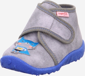 SUPERFIT Slippers 'SPOTTY' in Grey: front