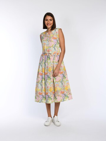 White Label by RoFa Sommerkleid in Gelb: Vorderseite